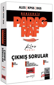 2022 ALES KPSS DGS Klas Serisi Benzersiz Paragraf Çıkmış Sorular - Engin Genç