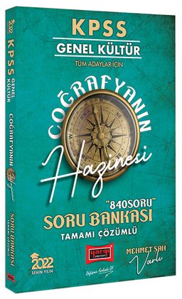 2022 KPSS Genel Kültür Tüm Adaylar İçin Coğrafyanın Hazinesi Tamamı Çözümlü Soru Bankası 840 Soru