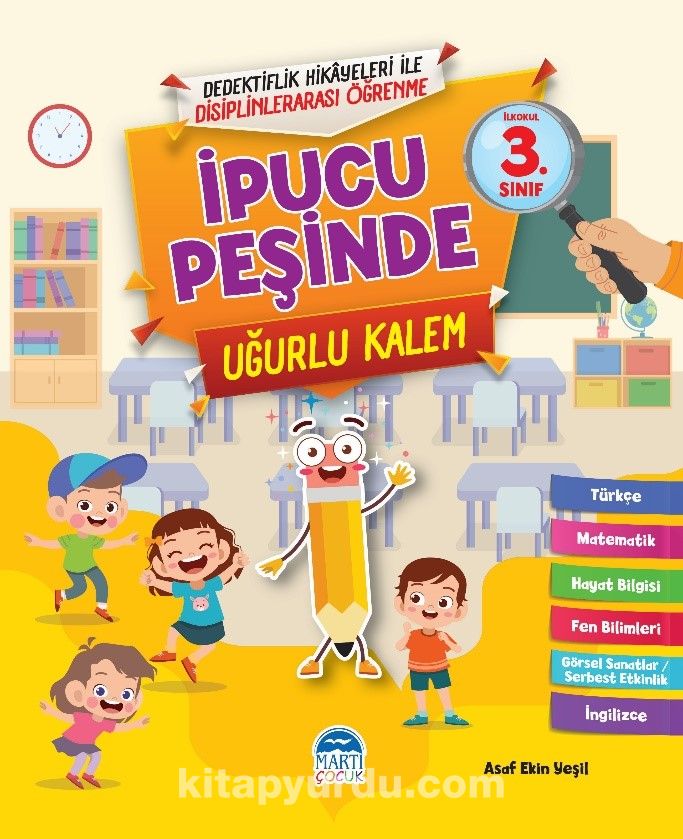 Ipucu Pesinde Ugurlu Kalem 3 Sinif Asaf Ekin Yesil Kitapyurdu Com