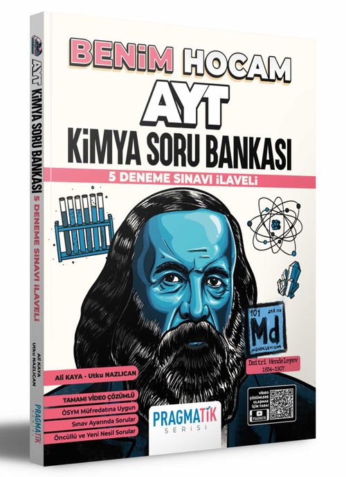 2022 AYT Kimya Soru Bankası 5 Deneme Sınavı İlaveli Pragmatik Serisi 