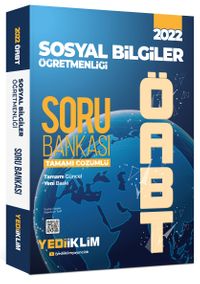 2022 ÖABT Sosyal Bilgiler Öğretmenliği Tamamı Çözümlü Soru Bankası