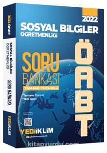 2022 ÖABT Sosyal Bilgiler Öğretmenliği Tamamı Çözümlü Soru Bankası - Kolektif