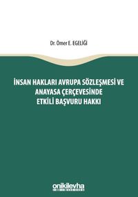 İnsan Hakları Avrupa Sözleşmesi ve Anayasa Çerçevesinde Etkili Başvuru Hakkı