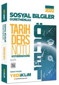 2022 ÖABT Sosyal Bilgiler Öğretmenliği Tarih Ders Notu 