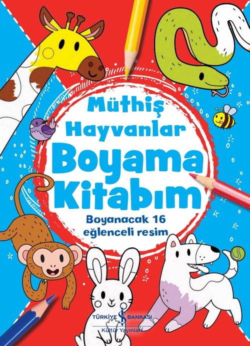 Müthiş Hayvanlar Boyama Kitabım
