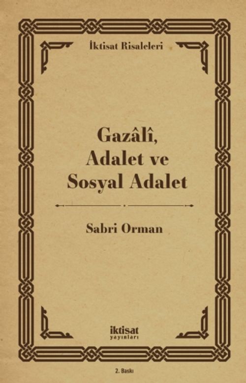Gazali, Adalet ve Sosyal Adalet