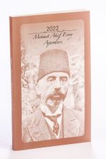2022 Mehmet Akif Ersoy Ajandası (Büyük Boy)