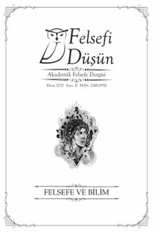 Felsefi Düşün Sayı:17 Felsefe ve Bilim