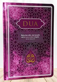 Dua Orta Boy Arapça+Türkçe (Lila)