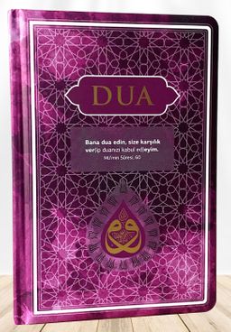 Dua Orta Boy Arapça+Türkçe (Lila)