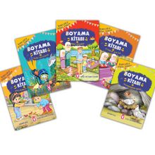 Renklerle Güzel Dinim Boyama Kitabı Set (5 Kitap) - Asuman Kılıç