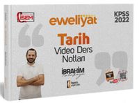 2022 KPSS Genel Kültür Tarih Video Ders Notu 
