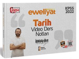 2022 KPSS Genel Kültür Tarih Video Ders Notu 