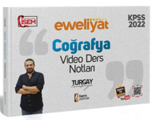 2022 KPSS Genel Kültür Coğrafya Video Ders Notu 