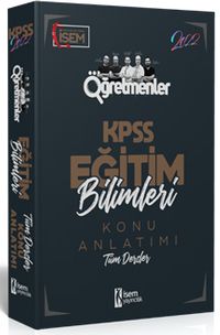 2022 KPSS Eğitim Bilimleri Tek Kitap Tüm Dersler Konu Anlatımı