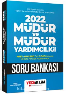 2022 MEB-EKYS Müdür Ve Müdür Yardımcılığı Soru Bankası - Erdal Kesekler