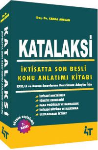 Katalaksi İktisatta Son Beşli Soru Bankası