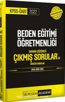 2022 KPSS ÖABT Beden Eğitimi Öğretmenliği Çıkmış Sorular - Kolektif