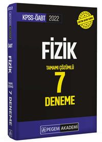 2022 KPSS ÖABT Fizik Tamamı Çözümlü 7 Deneme