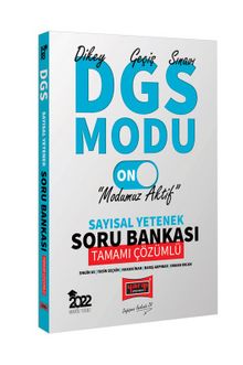 2022 DGS Modu Sayısal Yetenek Tamamı Çözümlü Soru Bankası - Kolektif