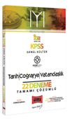 2022 KPSS Hedef Serisi IYI Genel K&uuml;lt&uuml;r Tarih Coğrafya Vatandaşlık Tamamı &Ccedil;&ouml;z&uuml;ml&uuml; 22 Deneme