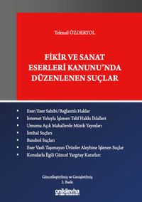 Fikir ve Sanat Eserleri Kanunu'nda Düzenlenen Suçlar