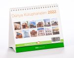2022 Kitapyurdu Masa Takvimi (Dünya Kütüphaneleri)