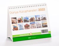 2022 Kitapyurdu Masa Takvimi (Dünya Kütüphaneleri)