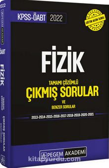 2022 KPSS ÖABT Fizik Tamamı Çözümlü Çıkmış Sorular - Kolektif