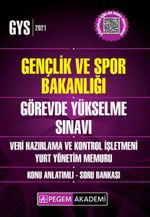 Gençlik ve Spor Bakanlığı Görevde Yükselme Veri Hazırlama Ve Kontrol İşletmeni Yurt Yönetim Memuru Konu Anlatımlı Soru Bankası