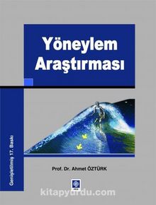 Yöneylem Araştırması (Ahmet Öztürk) - Prof. Dr. Ahmet Öztürk
