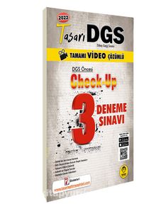 DGS Öncesi Check Up Video Çözümlü Deneme - Kolektif