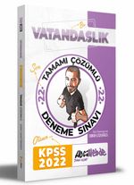 2022 KPSS Vatandaşlık Tamamı Çözümlü 22 Deneme