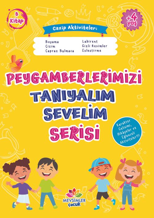 Peygamberlerimizi  Tanıyalım-Sevelim Serisi  (8 Kitap) 