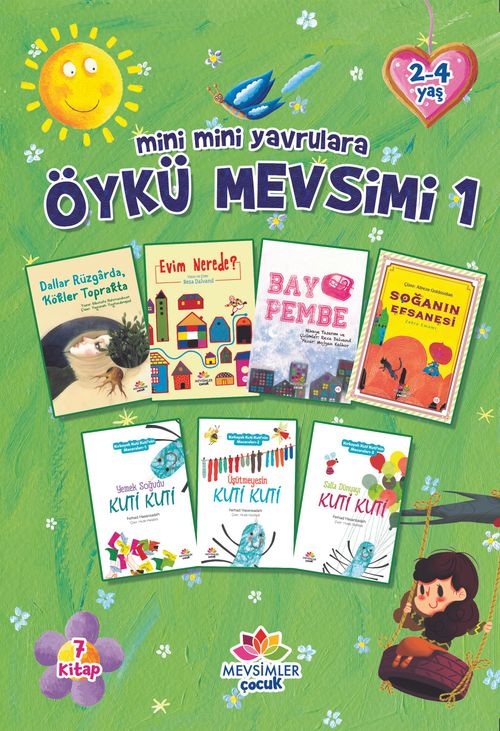 Mini Mini Yavrulara (7 Kitap) / Öykü Mevsimi 1