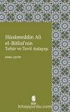 Hüsameddin Ali el-Bitlisî'nin Tefsir ve Tevil Anlayışı