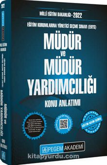 2022 EKYS Milli Eğitim Bakanlığı Müdür ve Müdür Yardımcılığı Konu Anlatımı - Kolektif