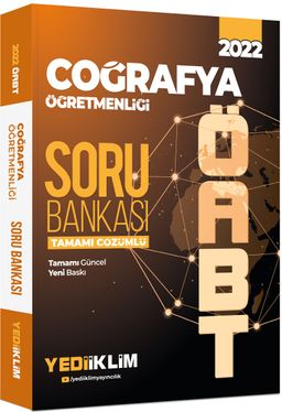 2022 ÖABT Coğrafya Öğretmenliği Tamamı Çözümlü Soru Bankası