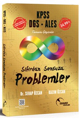 2022 KPSS /DGS/ ALES Sıfırdan Sonsuza Problemler Konu Özetli Tamamı Çözümlü Soru Bankası
