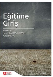 Eğitime Giriş