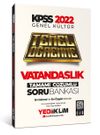 2022 KPSS Genel K&uuml;lt&uuml;r Vatandaşlık Temel &Ouml;ğrenme Tamamı &Ccedil;&ouml;z&uuml;ml&uuml; Soru Bankası