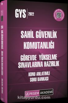 2022 Sahil Güvenlik Komutanlığı Görevde Yükselme Sınavlarına Hazırlık Konu Anlatımlı Soru Bankası - Kolektif