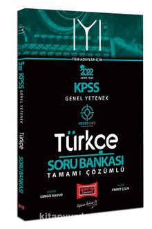 2022 KPSS Lisans Genel Yetenek Tüm Adaylar İçin Hedef Serisi IYI Tamamı Çözümlü Türkçe Soru Bankası