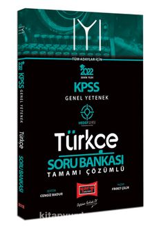 2022 KPSS Lisans Genel Yetenek Tüm Adaylar İçin Hedef Serisi IYI Tamamı Çözümlü Türkçe Soru Bankası - Fikret Çelik