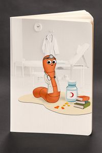 Akıl Defteri - Kitapkurdu Serisi - Doktor (12,5x18)