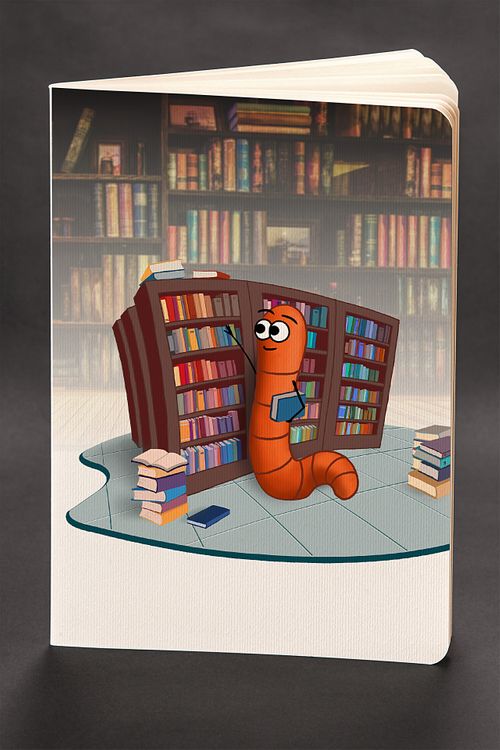 Akıl Defteri - Kitapkurdu Serisi - Kitaplık  (12,5x18)