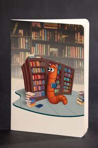 Akıl Defteri - Kitapkurdu Serisi - Kitaplık (15x22)