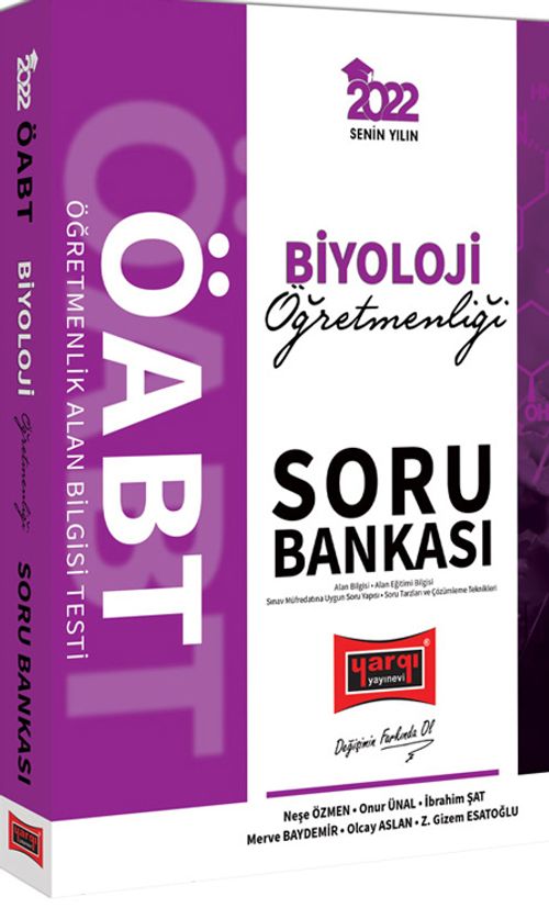 2022 ÖABT Biyoloji Öğretmenliği Soru Bankası