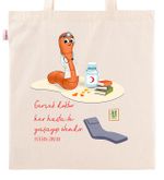 Askılı Bez Çanta - Kitapkurdu Serisi - Doktor