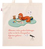 Askılı Bez Çanta - Kitapkurdu Serisi - Hayaller